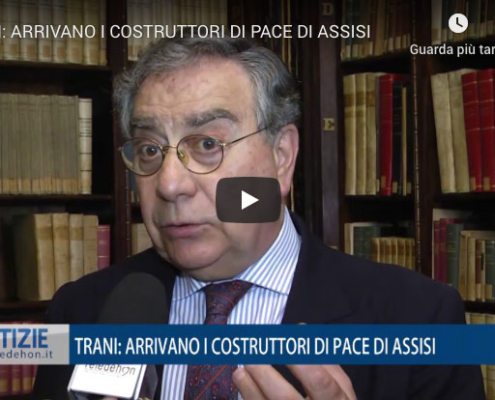 VIDEO EVENTO: “I SENTIERI DELLA PACE NELLE CRISI DEL TERZO MILLENNIO”