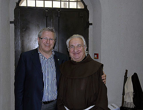 Palma d'Oro Assisi Pax a padre Eligio