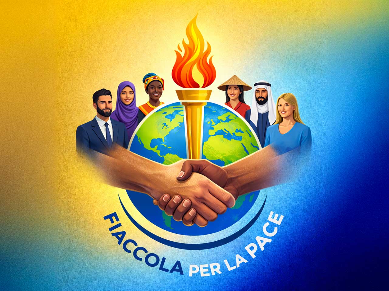 Fiaccola per la pace Fiaccola per la pace